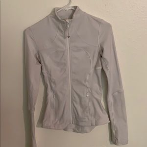 White lululemon define jacket